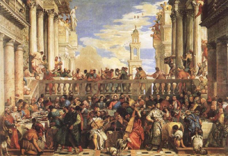 VERONESE (Paolo Caliari) The Wedding Feast at Cana china oil painting image